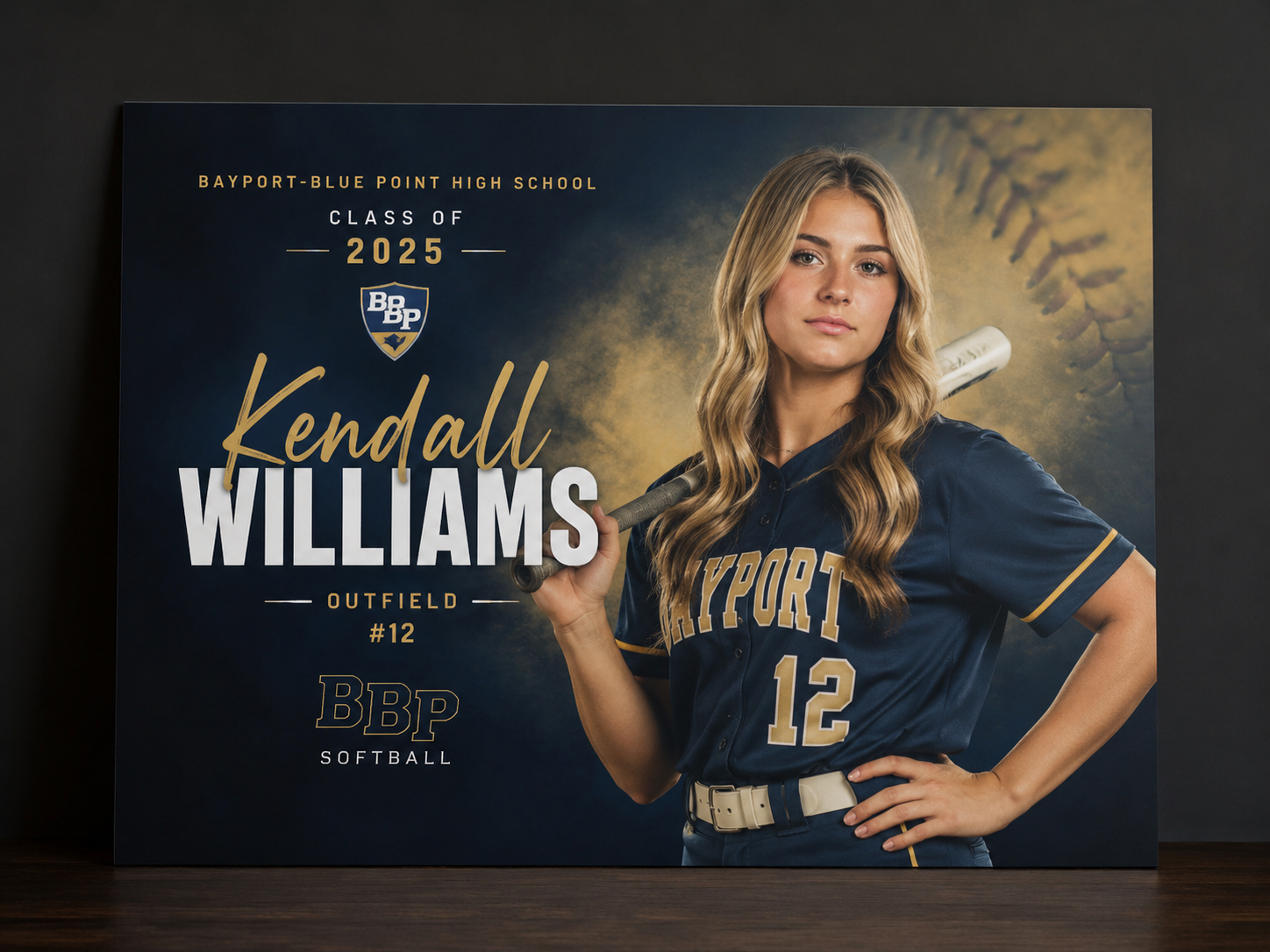 Senior Series Wall Plate — Custom Design