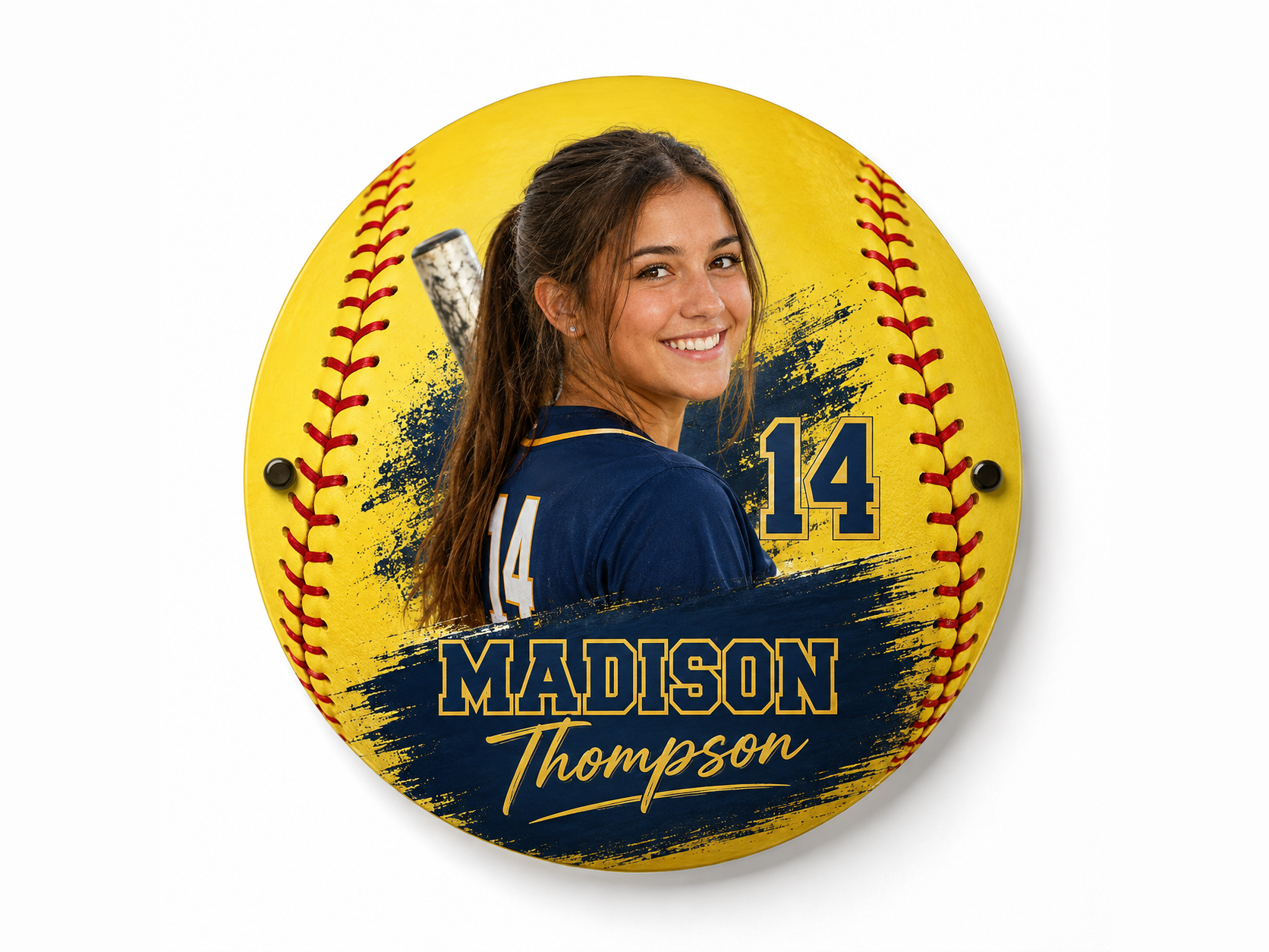 Softball Plaque — 8″ & 16″ Options