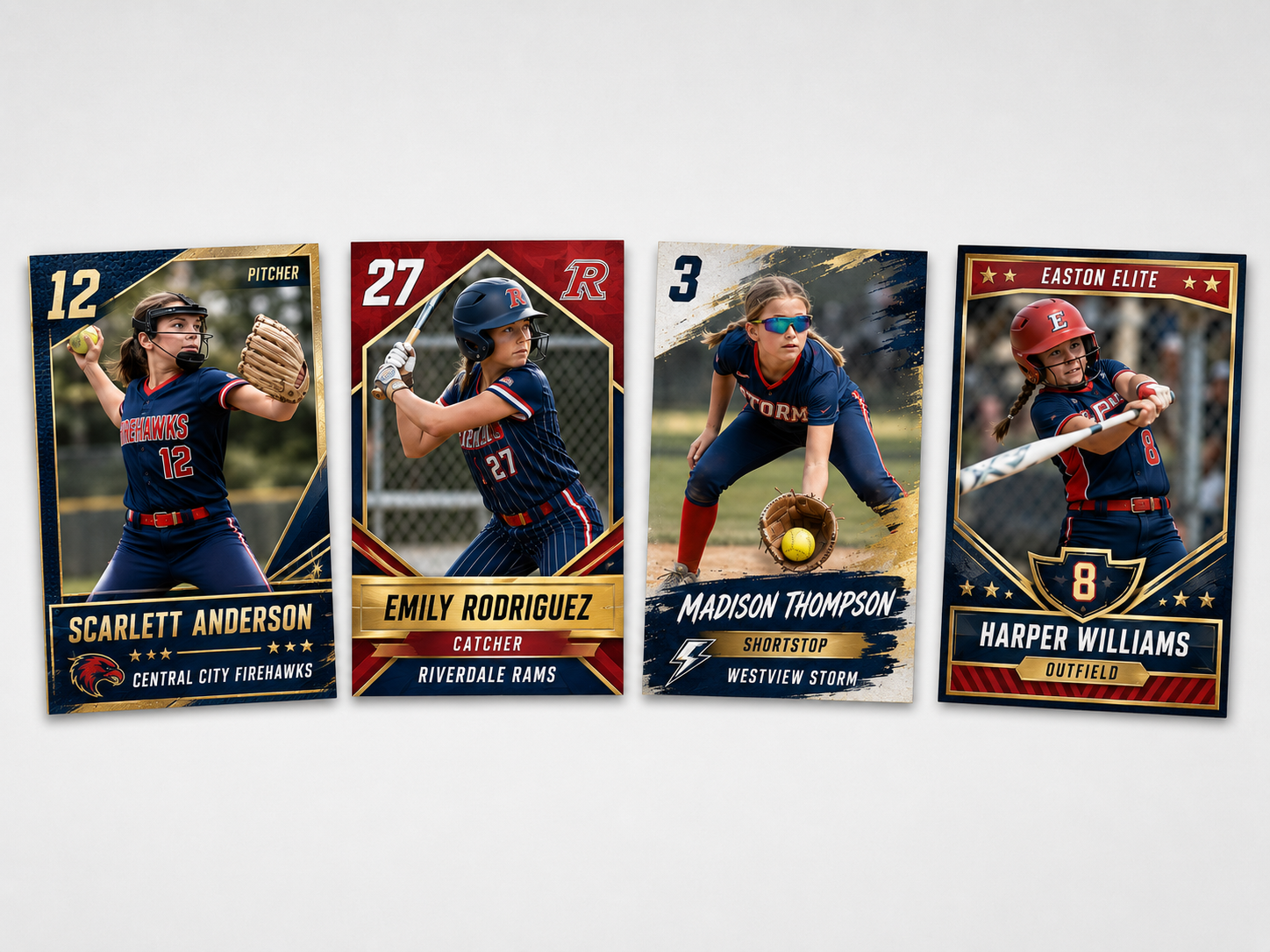 Custom Trading Cards — Any Sport, Any Team, Any Occasion